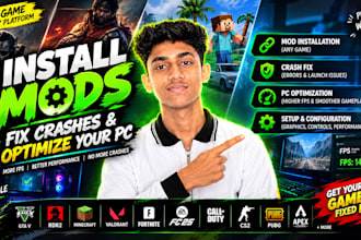 install mods for any pc game and fix all crashing issues