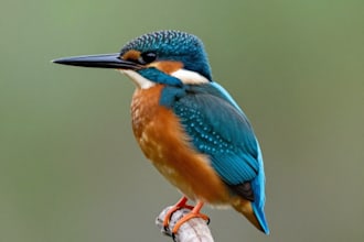 make a scientific illustration of bird or another animal