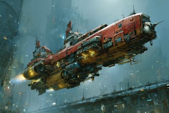 create high quality concept art for spacecraft vehicles and spaceships