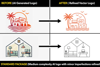 professionally vectorize and recreate your ai logo