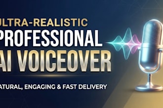 create professional al voiceover for your script