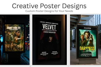create a cinematic movie poster for your film or movie