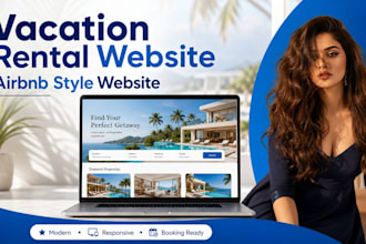 create vacation rental, airbnb website, vacation or rental website
