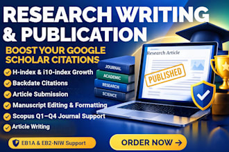 do google scholar citations, write and publish scopus research articles q1 to q4