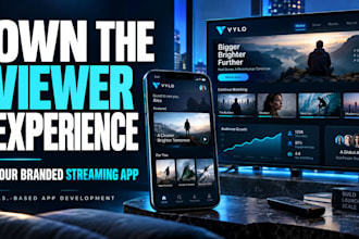 make ott app for streaming app, smart TV app, android TV app, samsung TV app