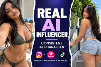 ai influencer ai model ai character virtual influencer fanvue model