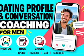 improve dating profiles and conversation skills for men
