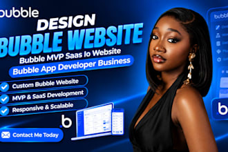 design bubble website bubble mvp saas io website bubble app developer business