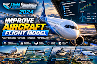 improve microsoft flight simulator msfs aircraft flight model flight dynamics