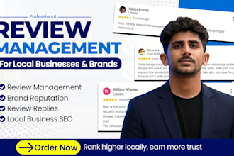 do online reputation by review management for gmb local businesses