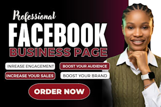 create and setup facebook business page social media setup