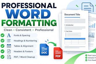 format and clean up your microsoft word document