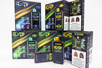 custom disposable vape n touchscreen ai pod kit development