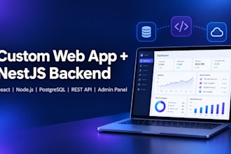 build a scalable nestjs backend and rest API