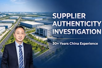 conduct a china supplier authenticity investigation