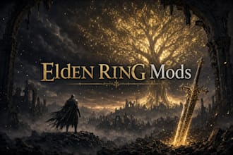 create a custom elden ring mod, weapons, bosses and balance changes