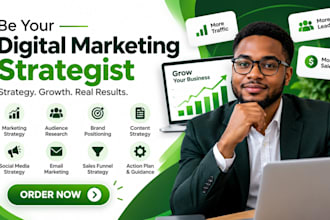 be your digital marketing strategist to grow your brand online