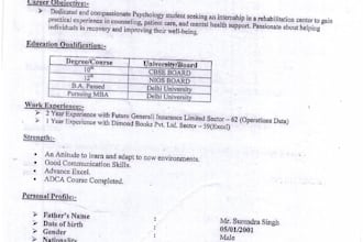 data anaysis project excel sheet