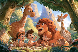 illustration for children book