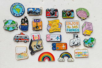 design custom enamel pin and lapel pin artwork