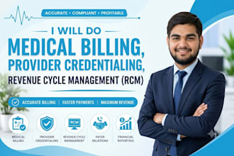 provide US healthcare rcm and medical billing support