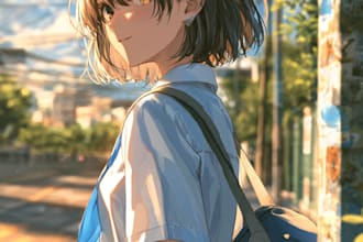 draw anime character illustration