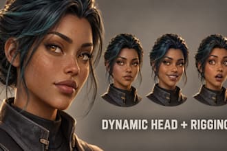 create roblox dynamic heads with facial rigging