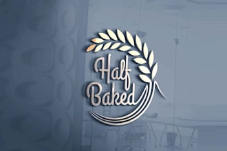 design elegant captivating baked food brand logo