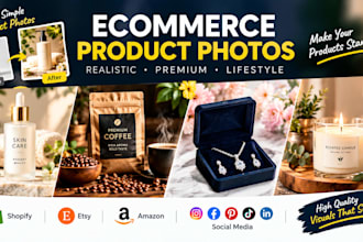 create realistic ecommerce product photos and lifestyle images
