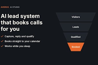 build an ai lead capture and appointment booking system for your business