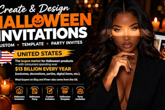 create custom halloween party invitation templates in 24 hours