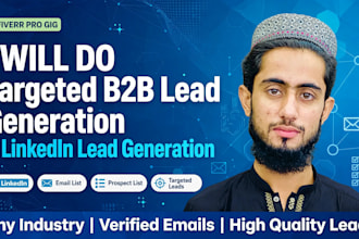 do targeted b2b lead generation and linkedin lead generation