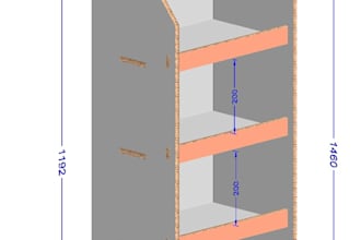 technical file ready production for mega display stand