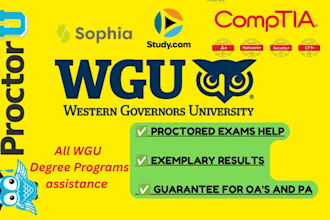 do wgu degree program courses and classes