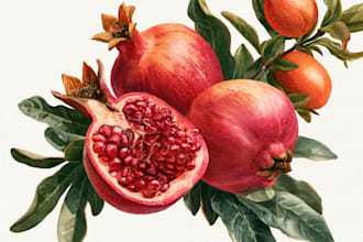 do a botanical illustration