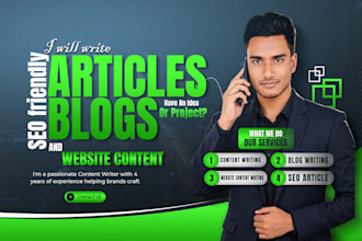 write research based, informative, and engaging articles