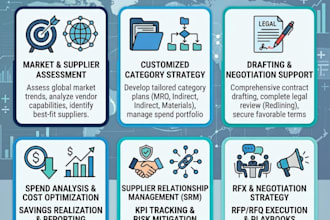 provide expert procurement, strategic sourcing, and contract consulting
