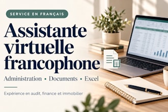 be your french virtual assistant for administrative support