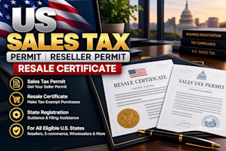 get resale certificates, seller permits in all US states
