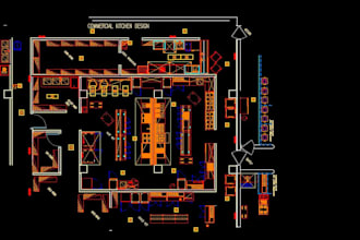 design professional commercial kitchen layouts for restaurants and hotels