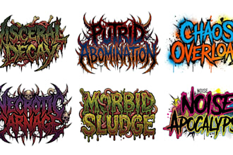 do goregrind deathgrind grindcore and brutal death logo