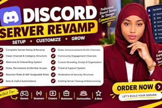 discord server revamp discord server revamp create discord server setup bots