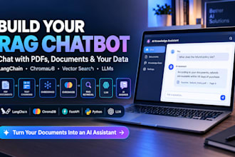 a custom rag chatbot with langchain and chromadb