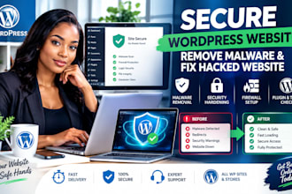 secure wordpress website remove malware and fix hacked website