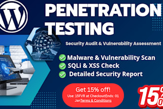do wordpress security audit and penetration testing
