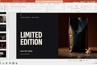 design a modern powerpoint or canva presentation