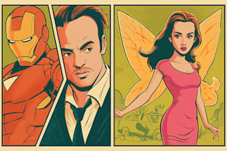 draw a comic book for you