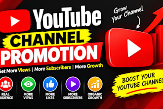 youtube channel promotion for complete requirements organically