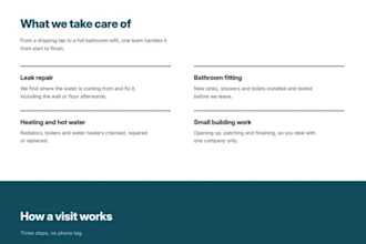 do a simple website for your activity
