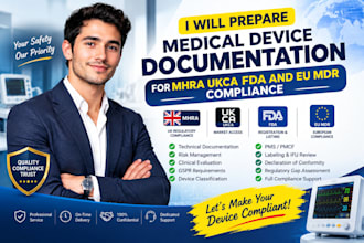 prepare medical device documentation for mhra ukca fda and eu mdr compliance
